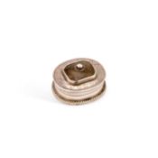 A 17TH CENTURY SILVER AND AGATE COUNTER BOX