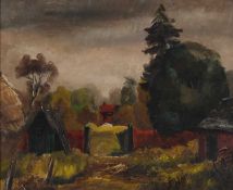 COLUM ROBERT GORE-BOOTH (ANGLO-IRISH 1913-1959) FARM GATE
