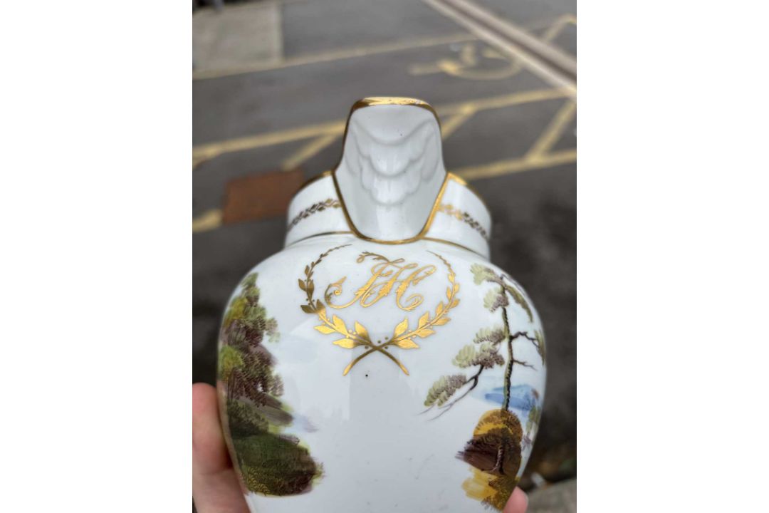 A NEW HALL BONE CHINA JUG CIRCA 1815 - Image 5 of 7