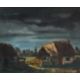 COLUM ROBERT GORE-BOOTH (ANGLO-IRISH 1913-1959) A FARM BUILDING, STORMY SKYS - Image 1 of 3