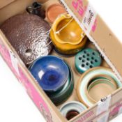 A GROUP OF ART AND STUDIO POTTERY