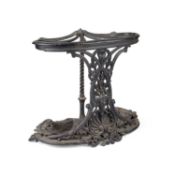 A LATE 19TH CENTURY CAST IRON STICKSTAND