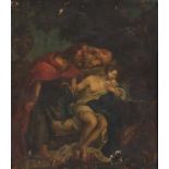 17TH CENTURY ITALIAN SCHOOL SUSANNA AND THE ELDERS