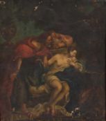 17TH CENTURY ITALIAN SCHOOL SUSANNA AND THE ELDERS