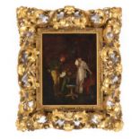 19TH CENTURY ITALIAN SCHOOL THE CONVERSATION