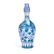 BOMBAY SCHOOL OF ART A POTTERY VASE IN THE MULTAN STYLE, CIRCA 1880