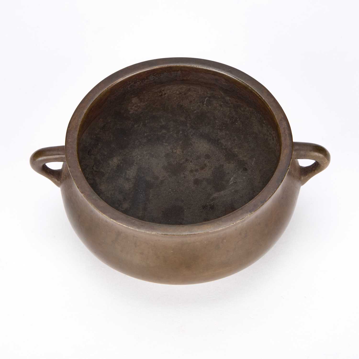 A CHINESE BRONZE CENSER - Image 2 of 6