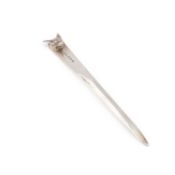 A GEORGE VI SILVER LETTER OPENER