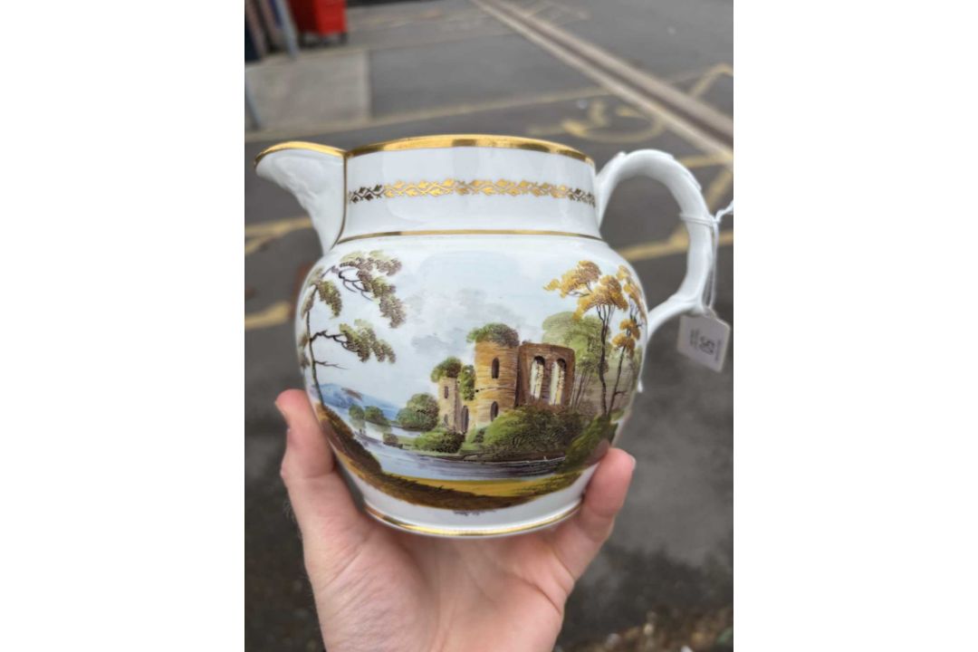 A NEW HALL BONE CHINA JUG CIRCA 1815 - Image 7 of 7