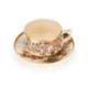 A JAPANESE SATSUMA CUP AND SAUCER CIRCA 1920 - Image 1 of 5