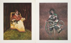 AFTER FRANCIS BACON (1909-1992) GEORGES A BICYCLETTE & POPE STUDY