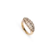 AN OLD-CUT DIAMOND RING