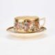 A JAPANESE SATSUMA CUP AND SAUCER CIRCA 1920 - Image 5 of 5