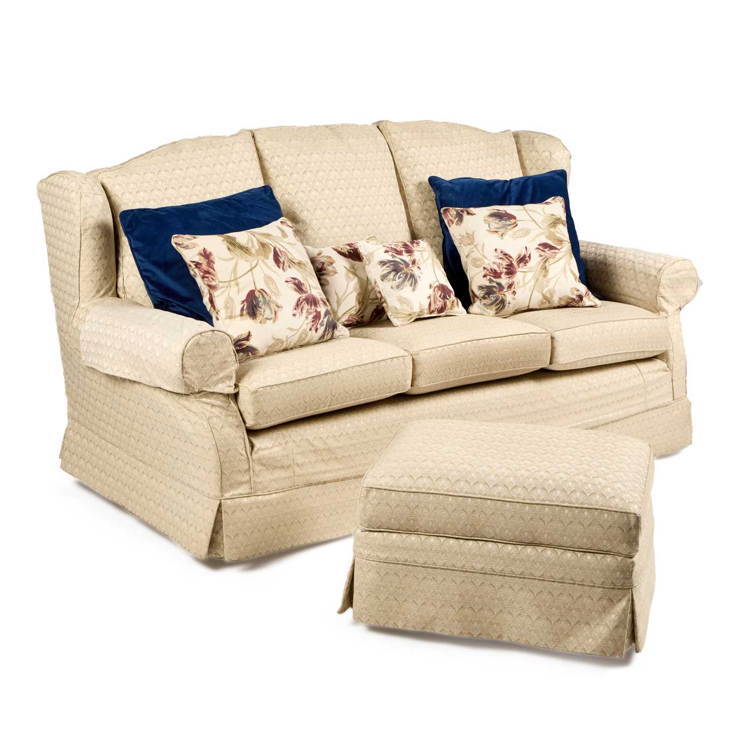 A SUITE OF MULTIYORK LOOSE-COVERED SEATING