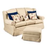 A SUITE OF MULTIYORK LOOSE-COVERED SEATING