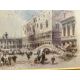 MYLES BIRKET FOSTER RWS (1825-1899) THE RIVA DEGLI SCHIAVONI AND THE DOGE'S PALACE, VENICE - Image 4 of 7