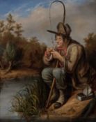 JOHANN BEUGELINCK (1811-1869) THE POACHER AND THE FISHERMAN, A PAIR