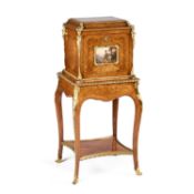 HOLLAND & SONS, A FINE 19TH CENTURY ORMOLU-MOUNTED KINGWOOD AND MARQUETRY WRITING CABINET