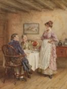 GEORGE GOODWIN KILBURNE (1839-1924) THE MAID OF THE INN