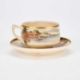 A JAPANESE SATSUMA CUP AND SAUCER CIRCA 1920 - Image 4 of 5