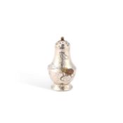 AN AMERICAN AESTHETIC MOVEMENT SILVER AND MIXED METALS CASTER