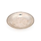 AN EARLY 19TH CENTURY CHINESE SILVER TEAPOT STAND