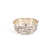 AN AMERICAN STERLING SILVER NURSERY RHYME BOWL
