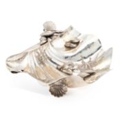 A LARGE TURKISH SILVER CENTREPIECE
