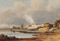 W.R. ROBINSON (19TH CENTURY) NORTH SUNDERLAND, NORTHUMBERLAND