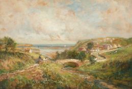 JOHN FALCONER SLATER (1857-1937) BUDLE BAY FROM WAREN MILL