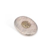 A RUSSIAN SILVER TROMPE L'OEIL CASE