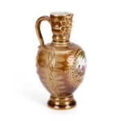 A BERLIN (K.P.M.) PORCELAIN BARTMANN JUG SECOND HALF 19TH CENTURY