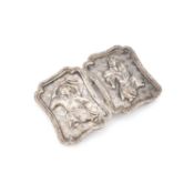 A CHINESE SILVER BELT BUCKLE EARLY 20TH CENTURY