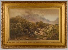 JAMES WHAITE R.C.A. (1836-1917) GLEN SANNOX, ARRAN