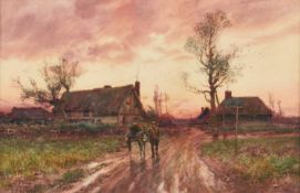 GEORGE BEDFORD (1849-1920) AFTER RAIN, NEAR GODALMING, SURREY