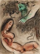 AFTER MARC CHAGALL (1887-1985) EVE IS DAMNED BY GOD