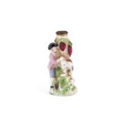 A PORCELAIN SCENT BOTTLE