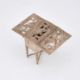 A DUTCH SILVER MINIATURE TABLE - Image 2 of 4