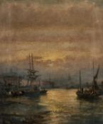 WILLIAM THORNLEY (1857-1935) THE COAST AT WHITBY