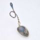 A NORWEGIAN SILVER AND PLIQUE-À-JOUR ENAMEL SPOON - Image 2 of 3