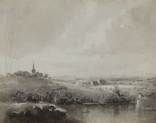 18TH CENTURY CONTINENTAL SCHOOL LANDSCAPE