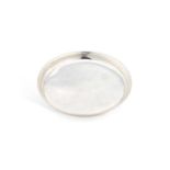A GEORGE III IRISH SILVER WINE FUNNEL STAND