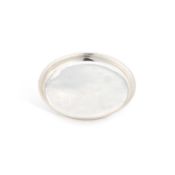 A GEORGE III IRISH SILVER WINE FUNNEL STAND