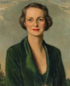 FRANK SLATER (1903-1965) PORTRAIT OF A LADY