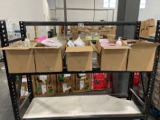 5 boxes of health and beauty: vitamins and supplements, hair treatment, toothpaste, silk revitalizin