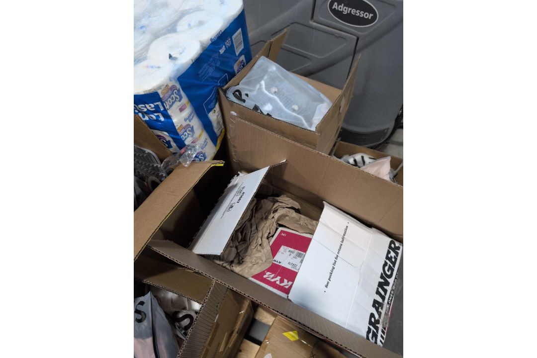 OXO drying racks, Multiple boxes of Shein Clothing, KYB car part, scott tissue - Image 8 of 16