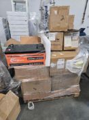 Pallet of Batteries, various sizes & brands