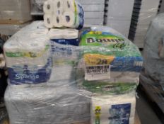 Diapers, Paper towels, Kleenex