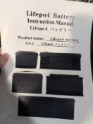 lasfit jump starter Jpower S1, Multiple batteries Lifepo4 approx 16 units, not all the same