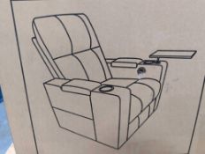 Abbyson Home Rider power Theater Recliner